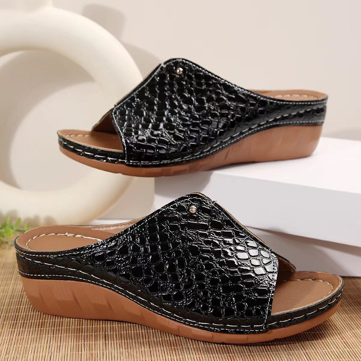 Vintage Inspired Orthopedic Sandals