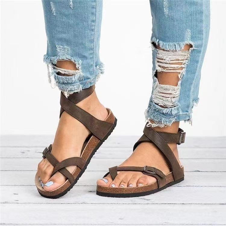 Vintage Inspired Orthopedic Sandals