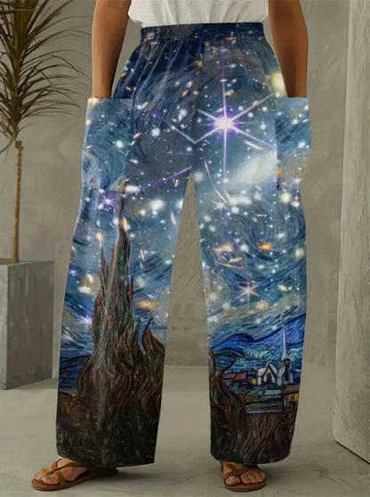 Poli et ludique Pantalon