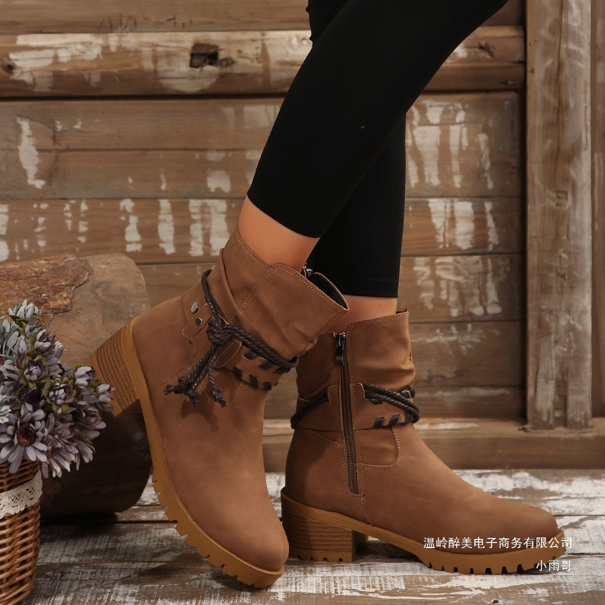 Chic Orthopedic Boots with Unique Design