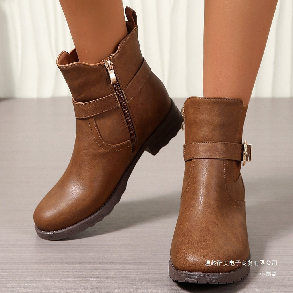 Classic Orthopedic Boots with Timeless Style