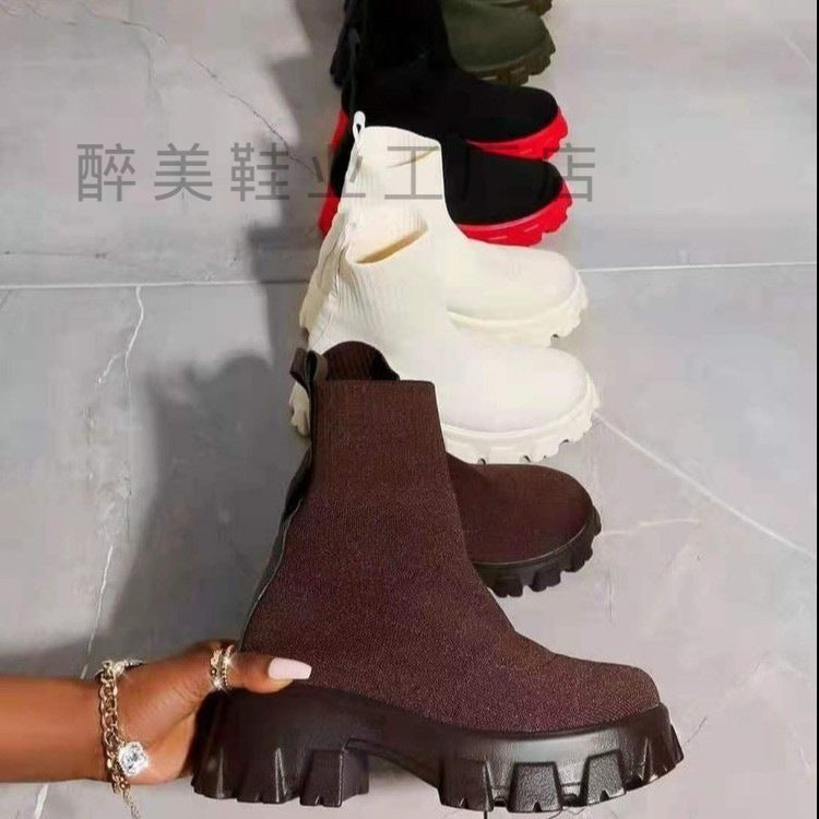 Classic Orthopedic Boots with Timeless Style