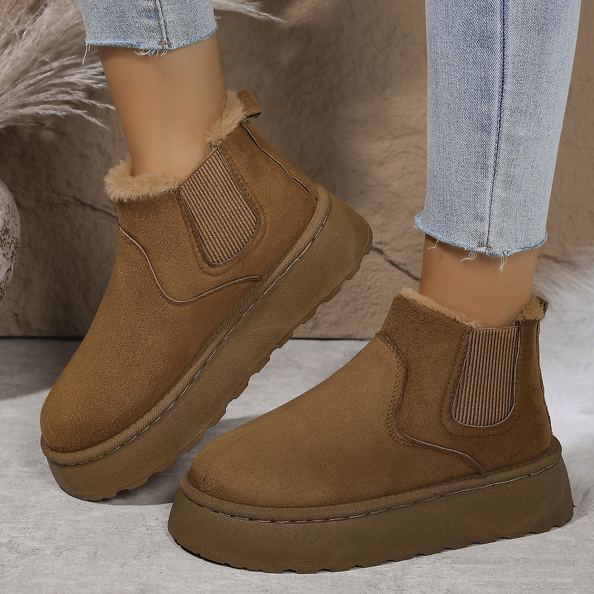 Chic Orthopedic Boots with Unique Design