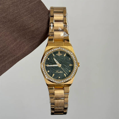 Embossed Dial Bracelet Watch