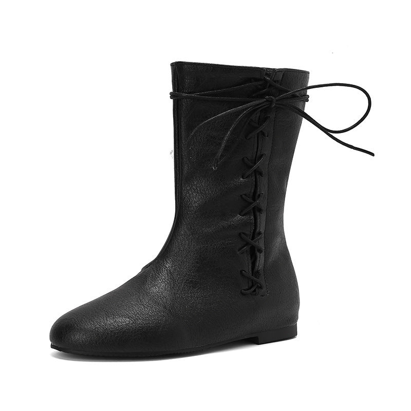 Vintage Inspired Orthopedic Boots