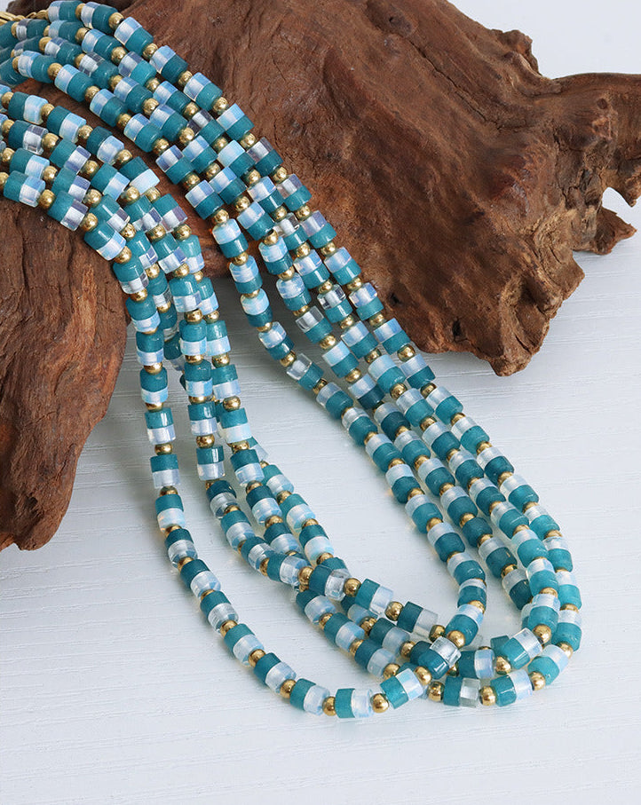 Robin Natural Stone Beaded Necklace