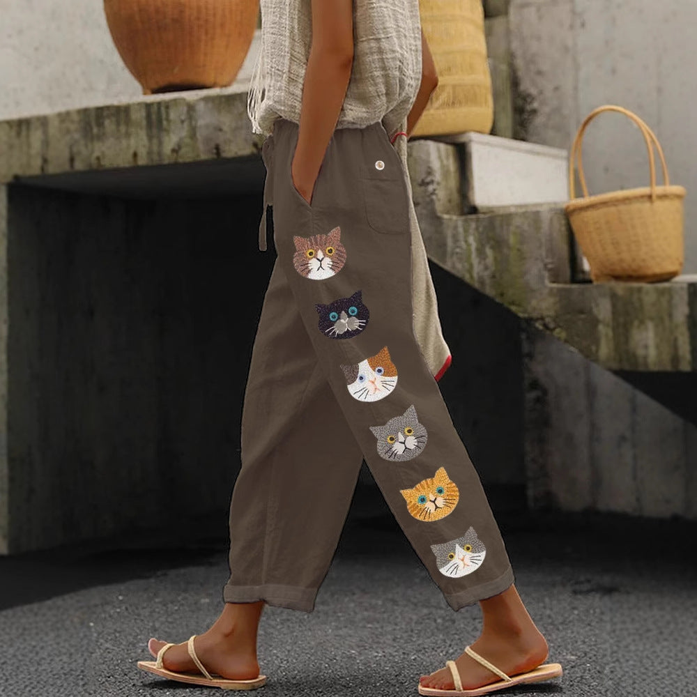 Vibrant et unique Pantalon