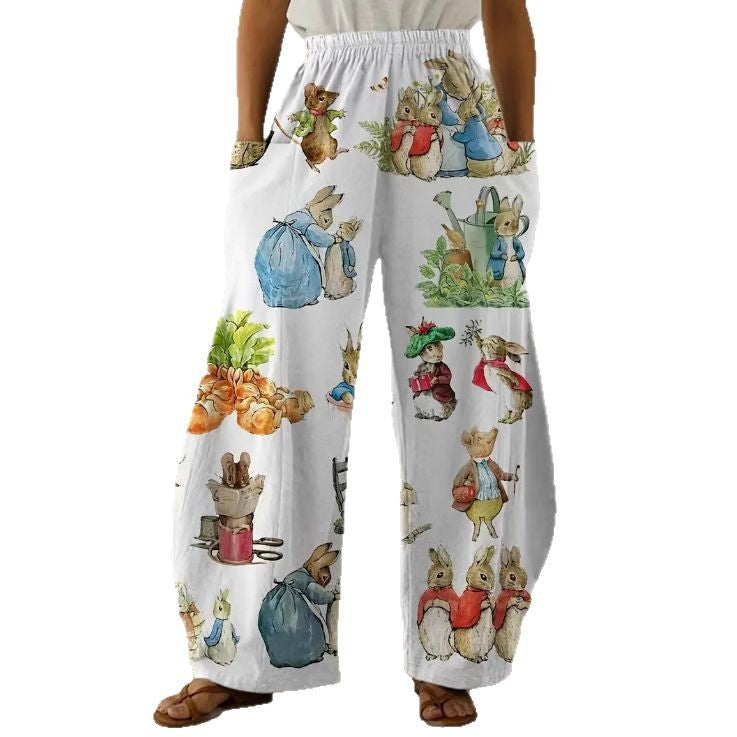 Poli et ludique Pantalon