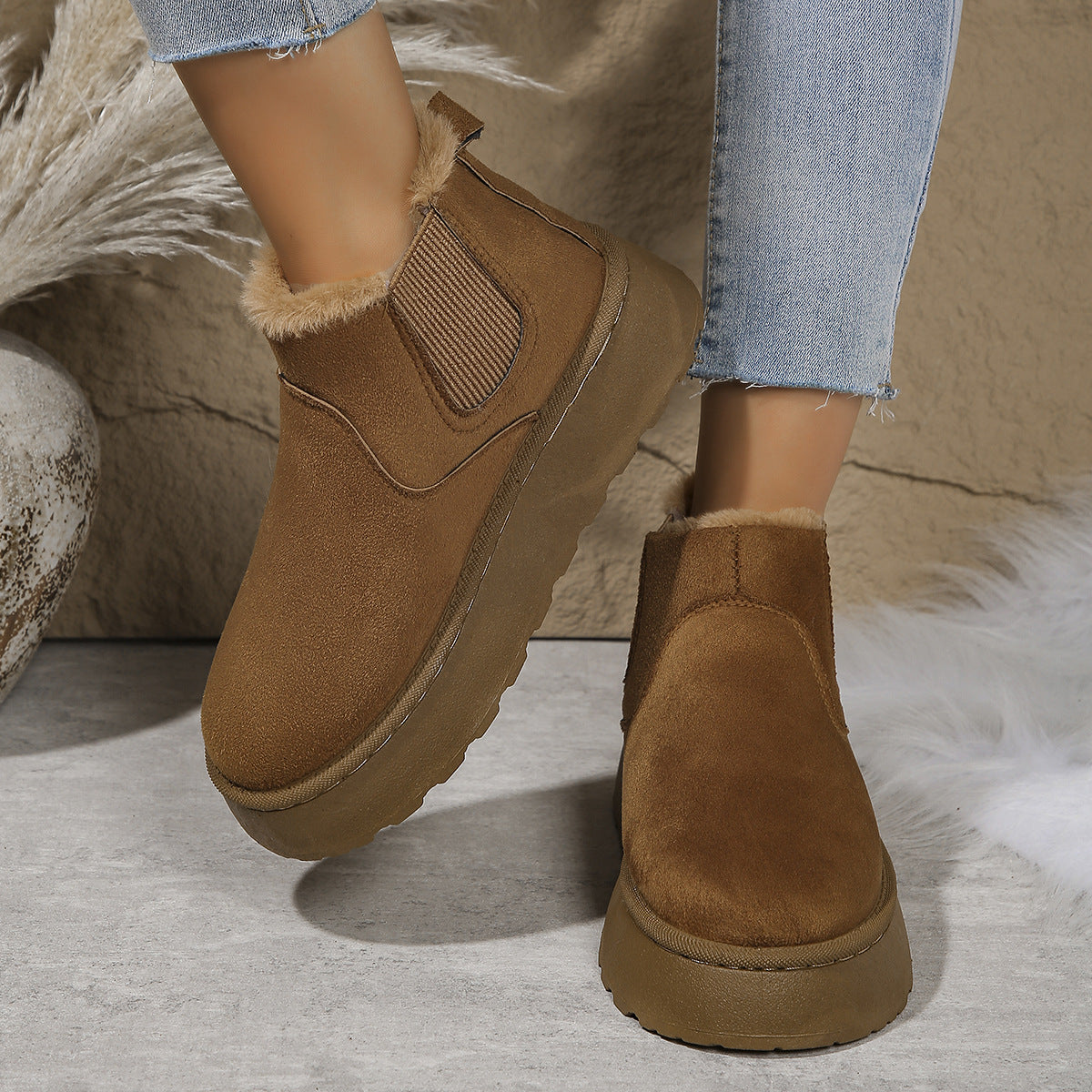 Chic Orthopedic Boots with Unique Design