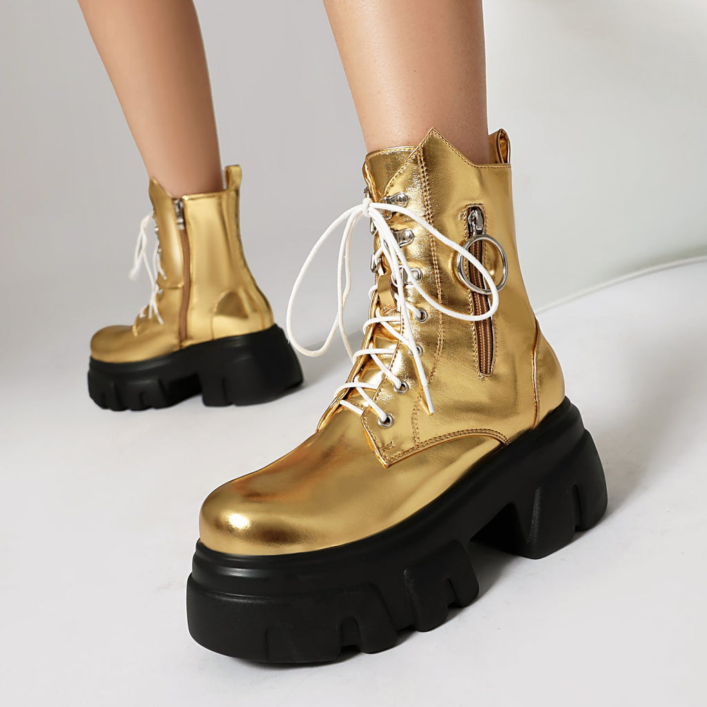 Vintage Inspired Orthopedic Boots