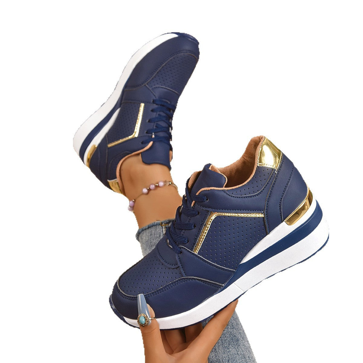 Vintage Inspired Orthopedic Trainers