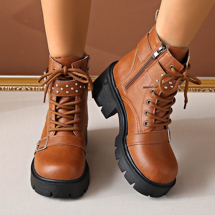 Chic Orthopedic Boots with Unique Design