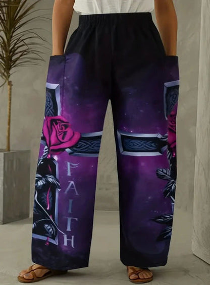 Poli et ludique Pantalon
