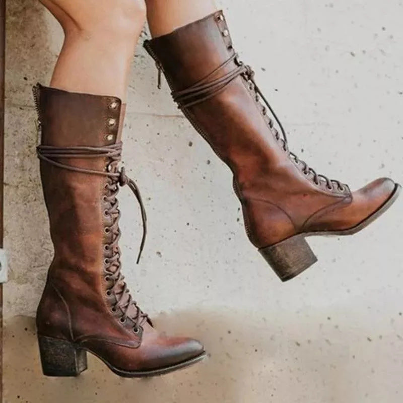 Classic Orthopedic Boots with Timeless Style