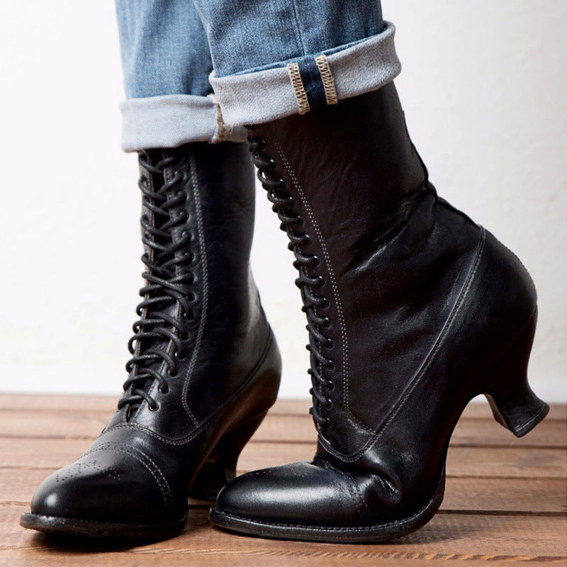 Classic Orthopedic Boots with Timeless Style
