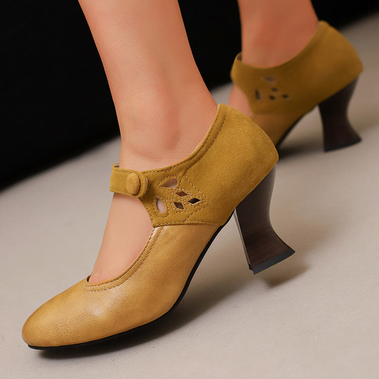 Classic Orthopedic Heels with Timeless Style