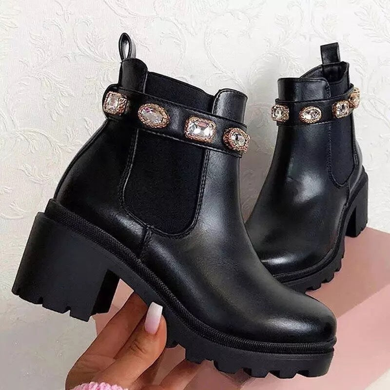 Classic Orthopedic Boots with Timeless Style