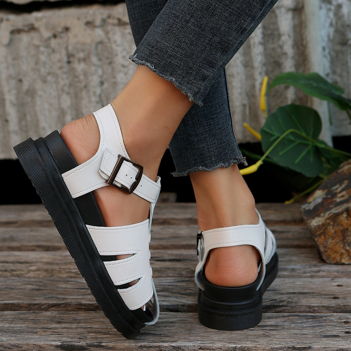 Vintage Inspired Orthopedic Sandals