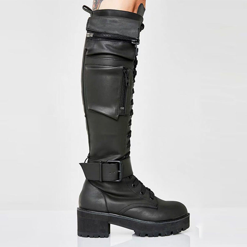 Chic Orthopedic Boots with Unique Design