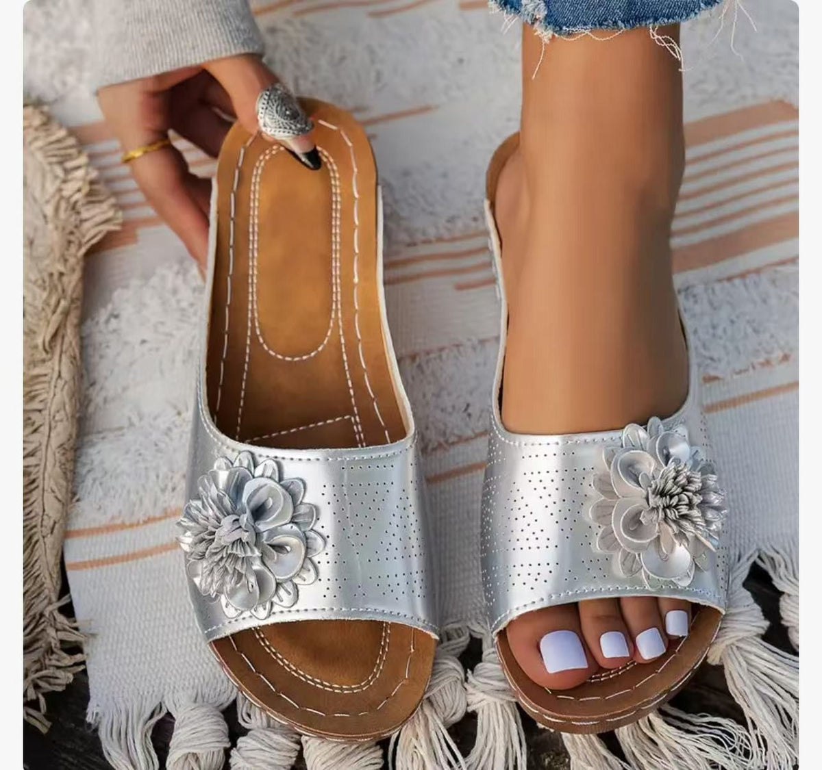 Vintage Inspired Orthopedic Sandals