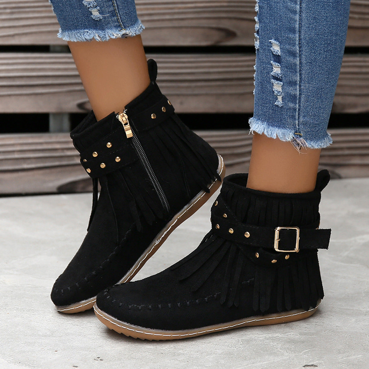 Vintage Inspired Orthopedic Boots