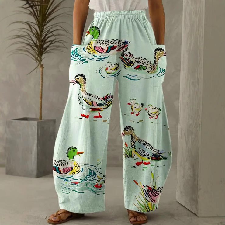 Poli et ludique Pantalon