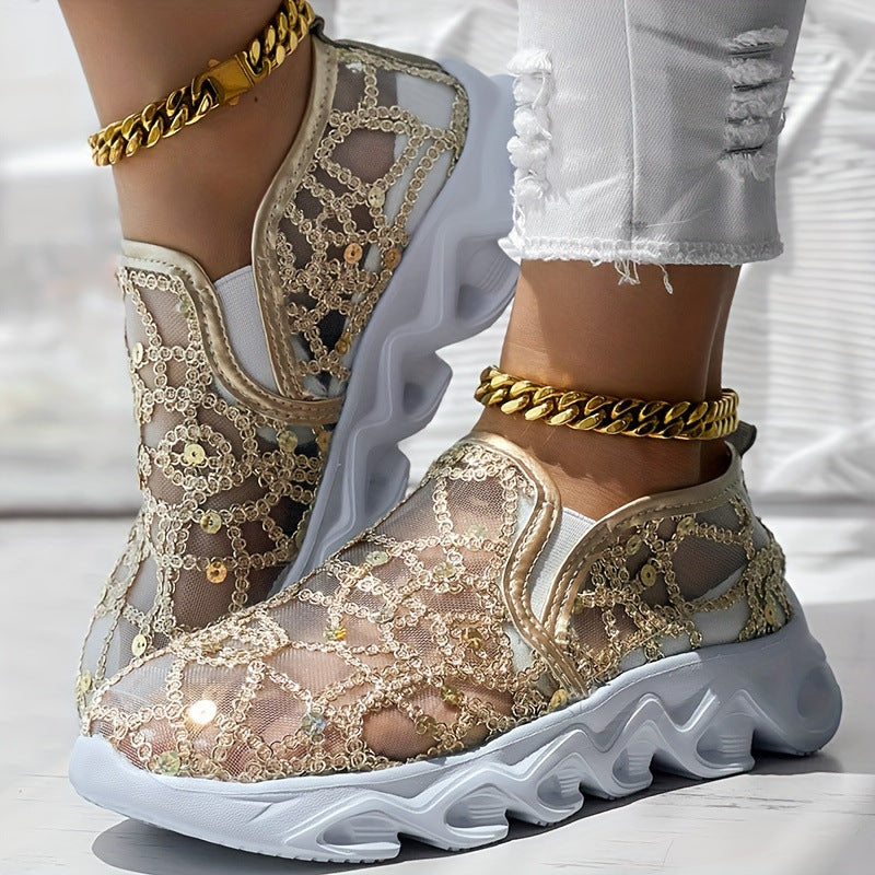Vintage Inspired Orthopedic Trainers