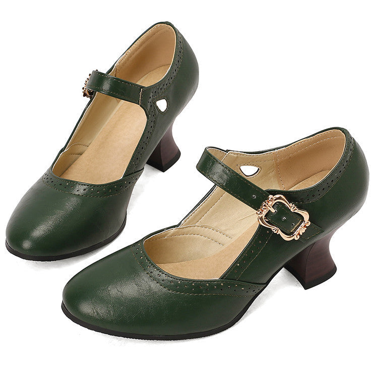 Classic Orthopedic Heels with Timeless Style