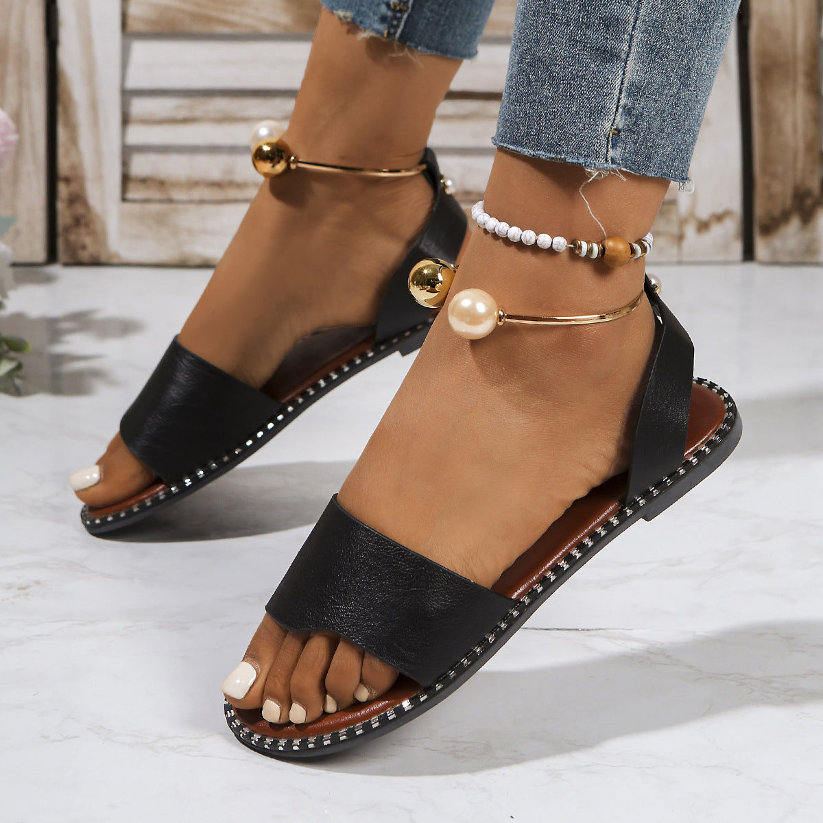 Classic Orthopedic Sandals with Timeless Style