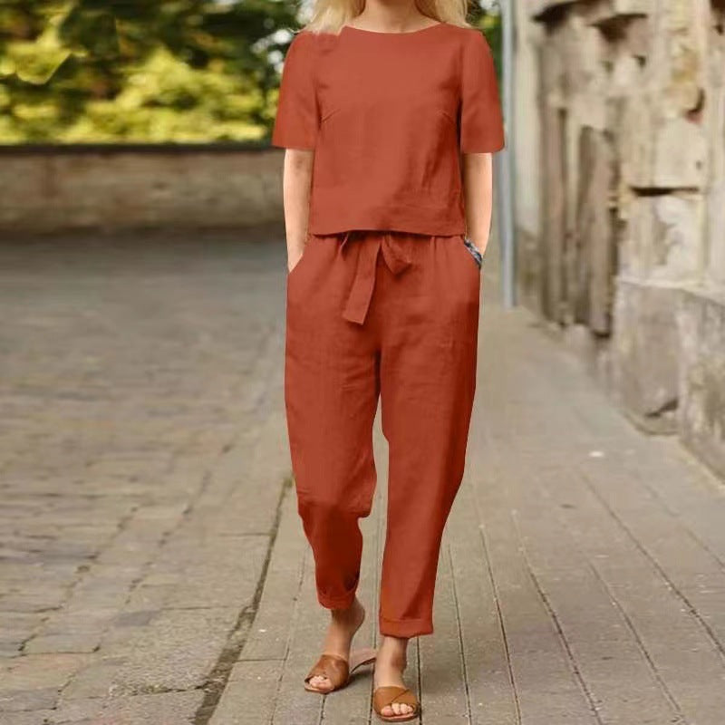 LM | Elegant, colorful 2-piece summer set