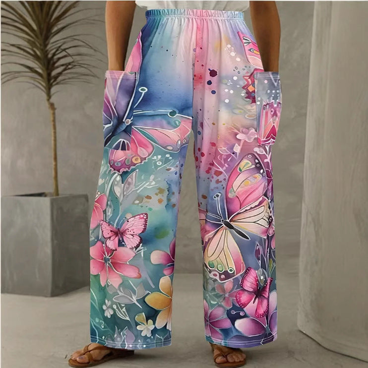 Poli et ludique Pantalon