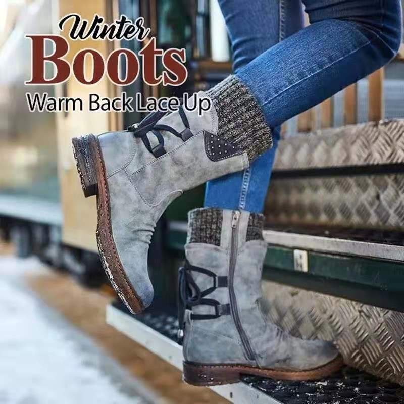 Chic Orthopedic Boots with Unique Design
