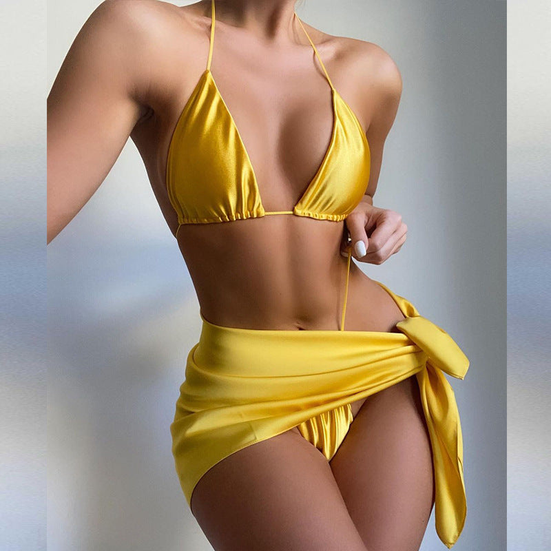 Florencia® | Bikini Set With Adjustable Straps and Wrap Skirt