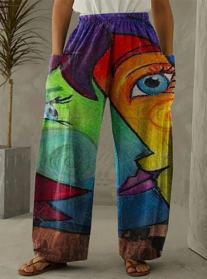 Poli et ludique Pantalon