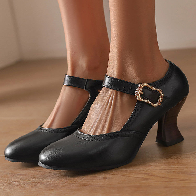 Classic Orthopedic Heels with Timeless Style