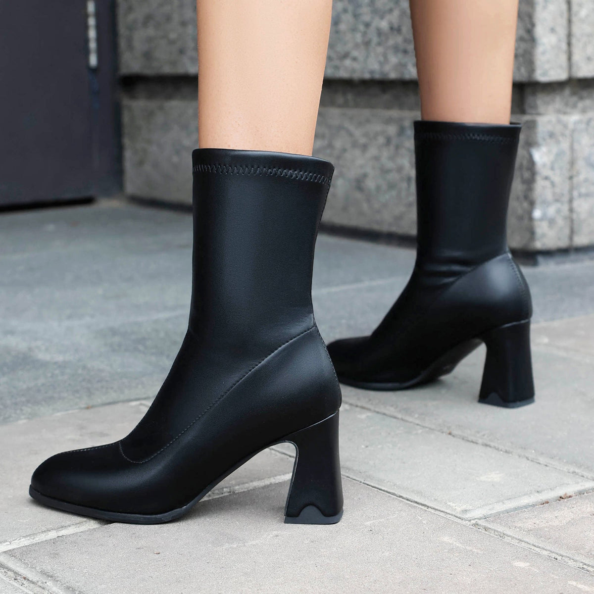 Chic Orthopedic Boots with Unique Design