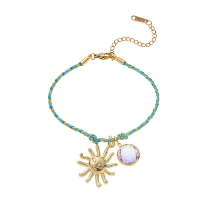 Charm Cord Bracelet