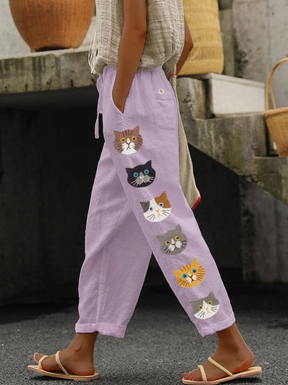 Vibrant et unique Pantalon