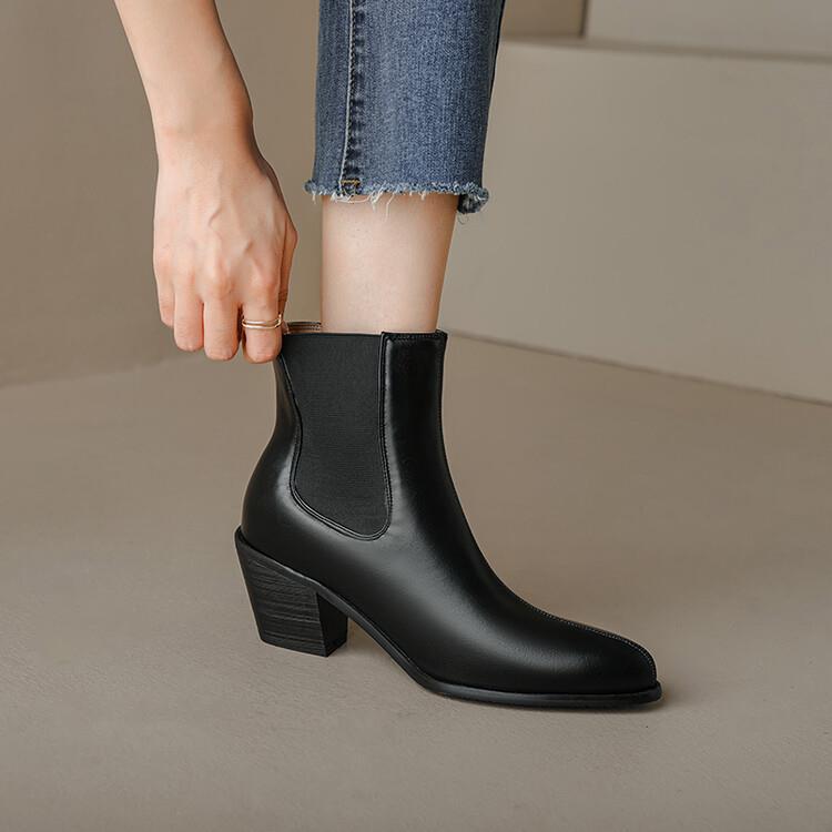 Classic Orthopedic Boots with Timeless Style