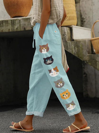 Vibrant et unique Pantalon