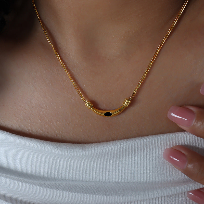 Stephany Gemstone Pendant Necklace