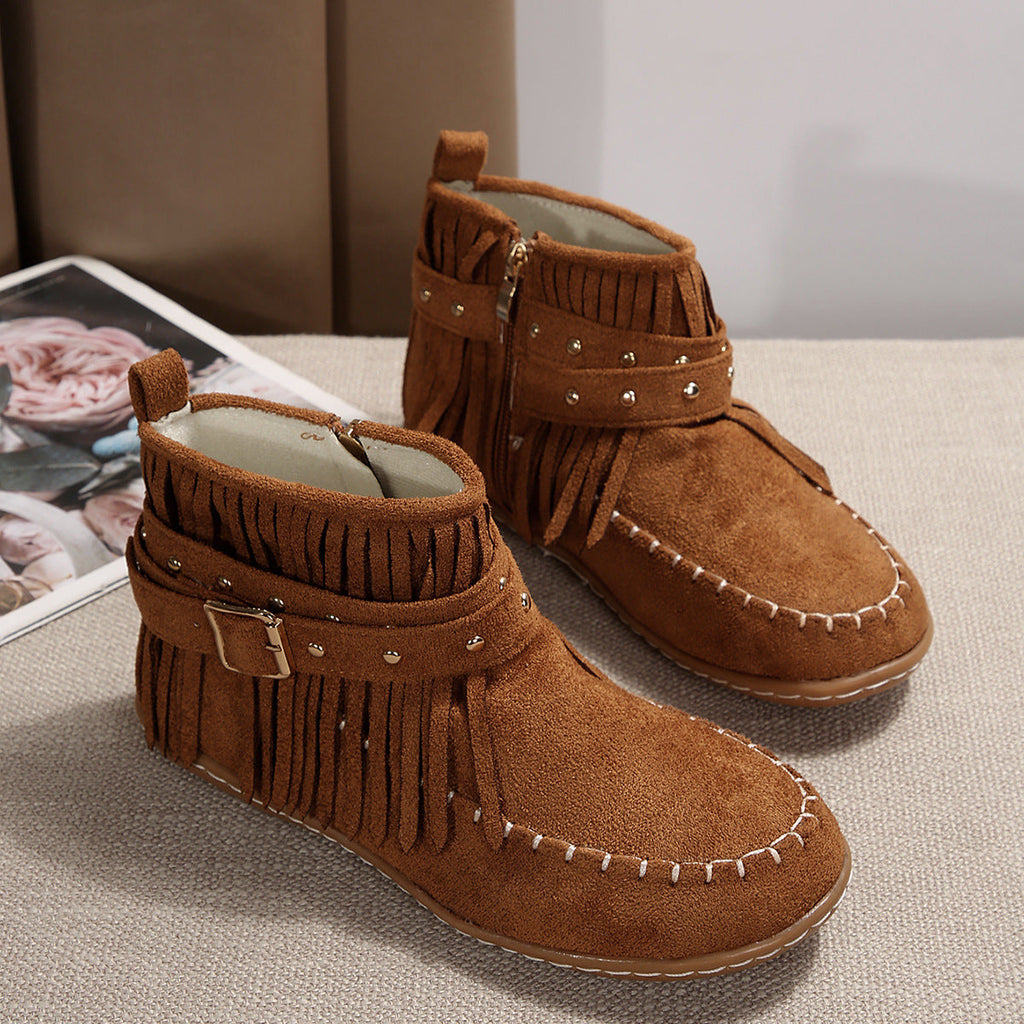Classic Orthopedic Boots with Timeless Style