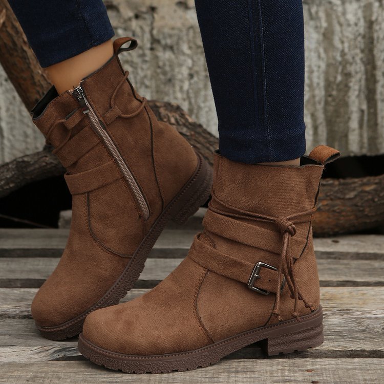 Vintage Inspired Orthopedic Boots