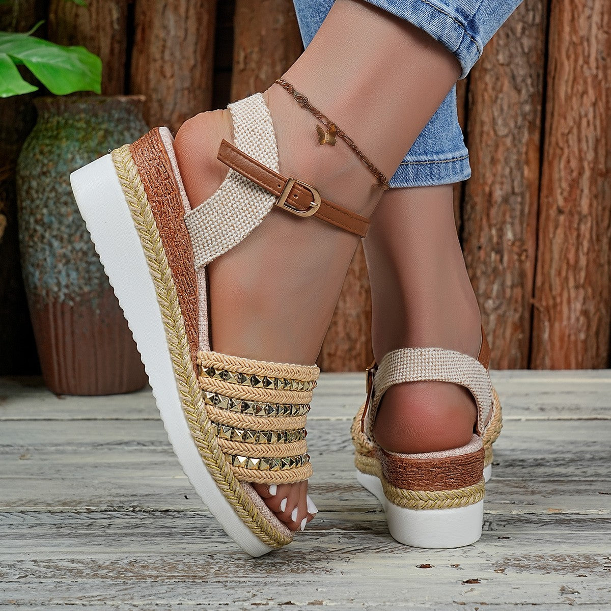 Vintage Inspired Orthopedic Sandals