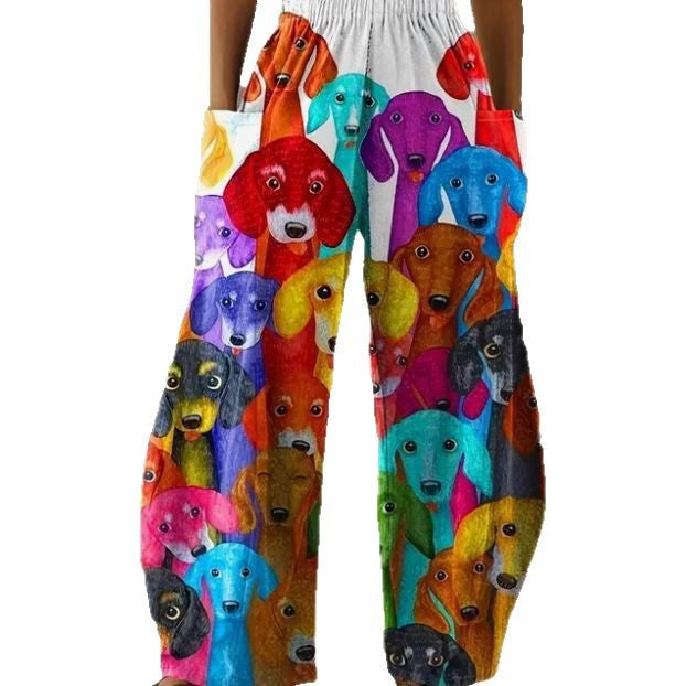 Vibrant et unique Pantalon