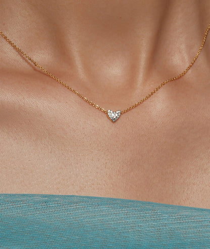 Rielle Minimal Heart Chain Necklace