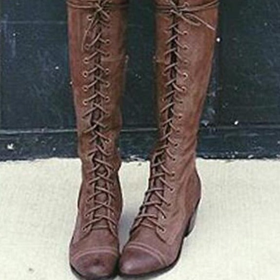 Vintage Inspired Orthopedic Boots
