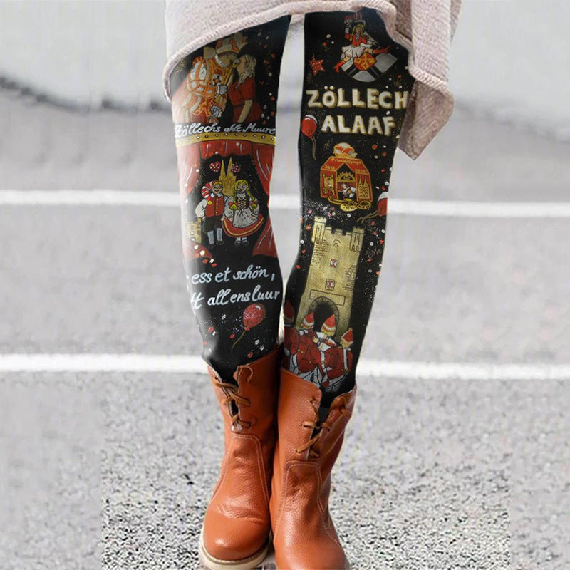 Poli et ludique Pantalon