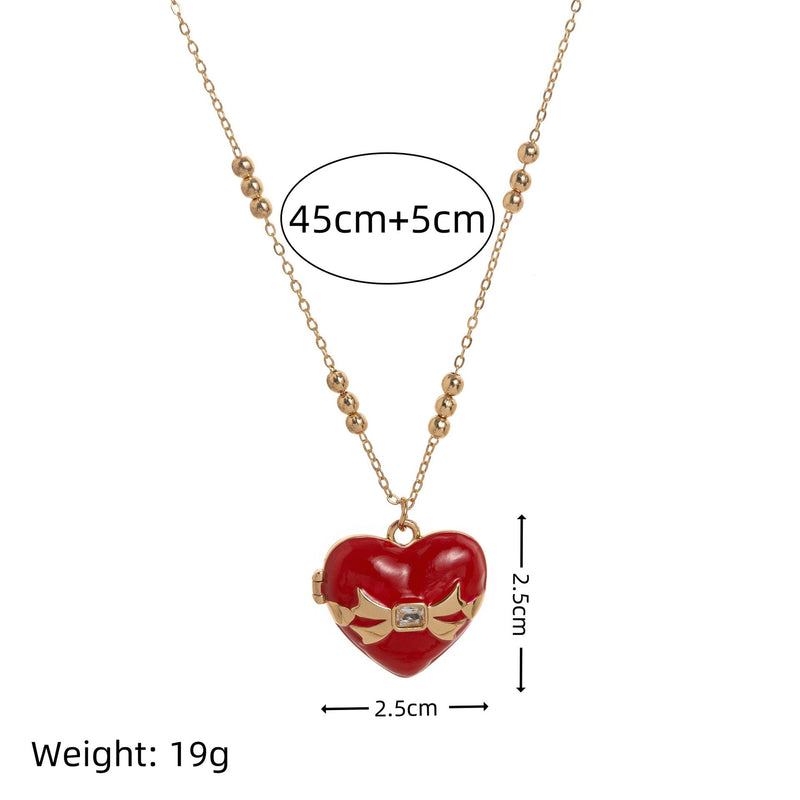 Butterfly Shell Locket Necklace