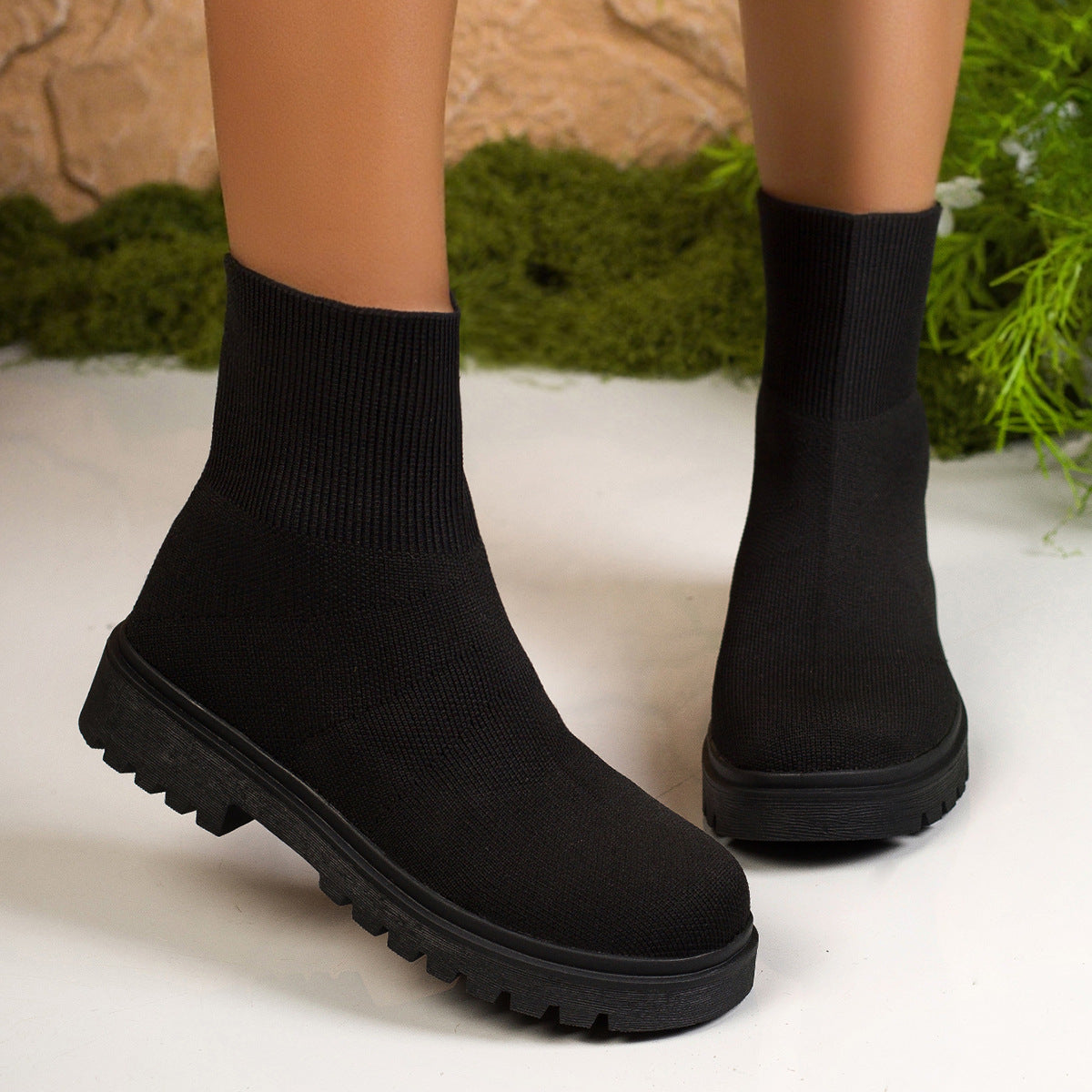 Chic Orthopedic Boots with Unique Design
